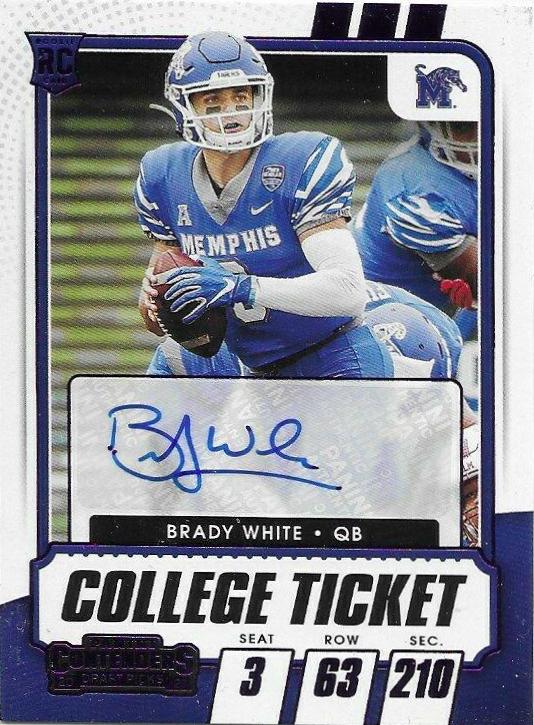 Brady White [Autograph Purple] #222