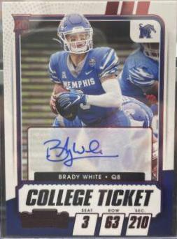 Brady White [Autograph Red] #222