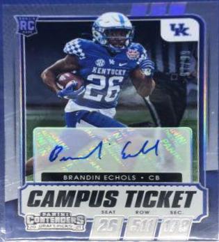 Brandin Echols [Autograph Campus Ticket] #315