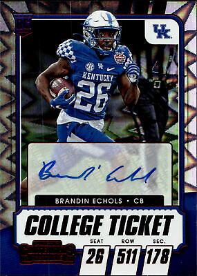 Brandin Echols [Autograph Red Explosion] #315