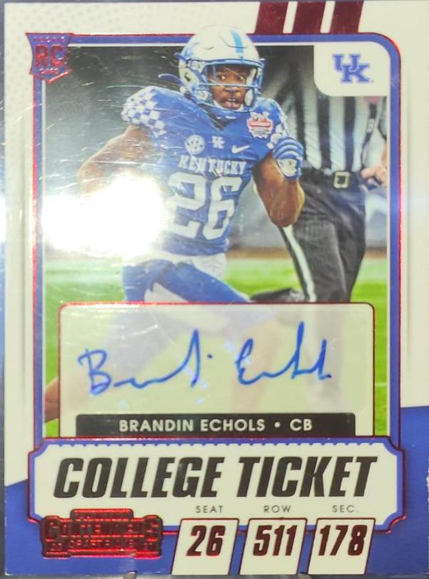 Brandin Echols [Autograph Red] #315