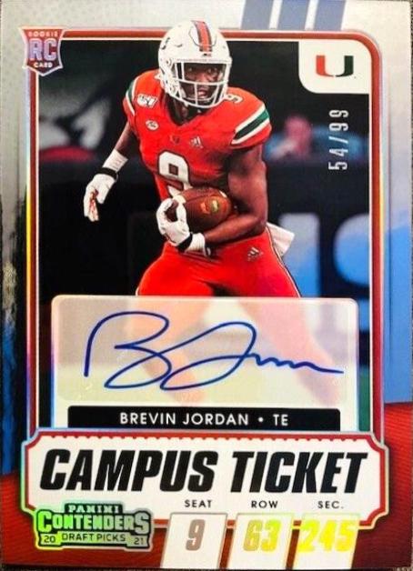 Brevin Jordan [Autograph Blue] #218