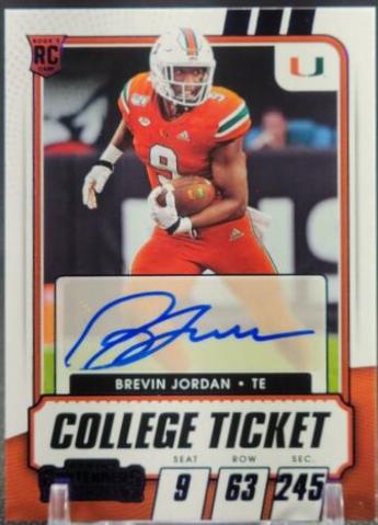 Brevin Jordan [Autograph Purple] #218