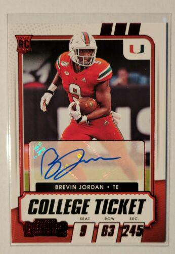 Brevin Jordan [Autograph Red] #218