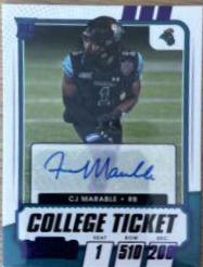 CJ Marable [Autograph Purple] #320