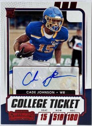 Cade Johnson [Autograph Red] #319