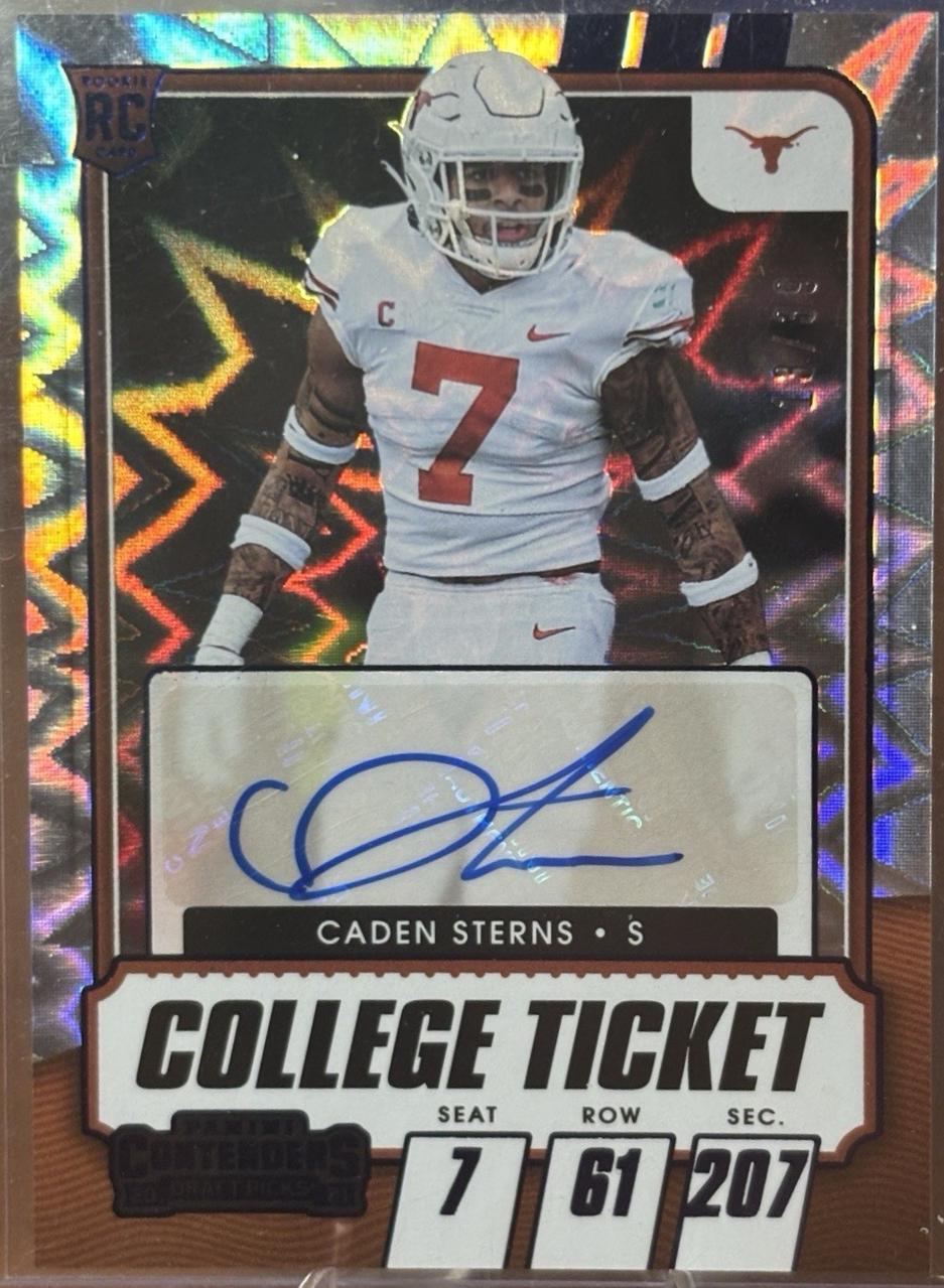 Caden Sterns [Autograph Blue Explosion] #231