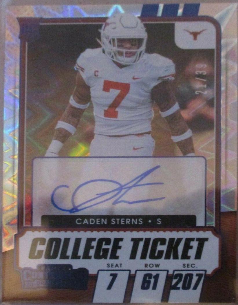Caden Sterns [Autograph Blue] #231