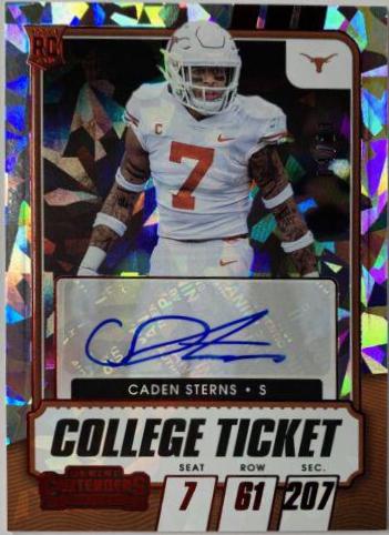 Caden Sterns [Autograph Cracked Ice Ticket] #231