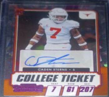 Caden Sterns [Autograph Pink Cracked Ice] #231
