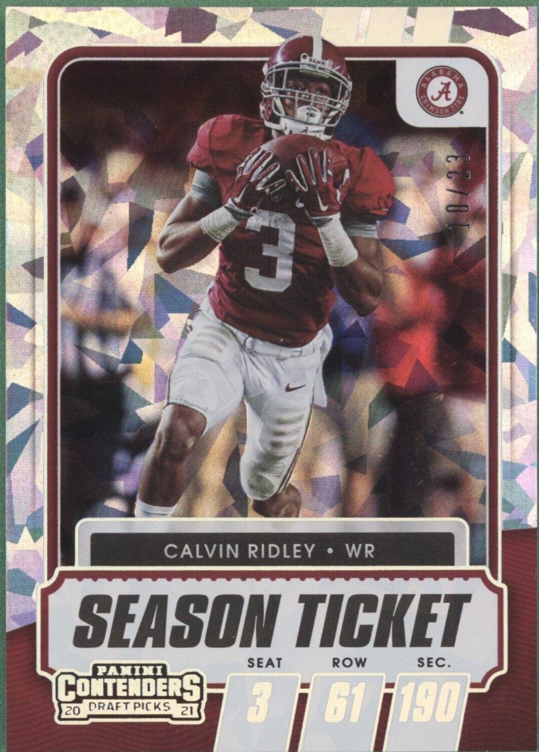 Calvin Ridley [Cracked Ice Ticket] #36