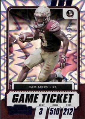 Cam Akers [Blue Explosion] #57