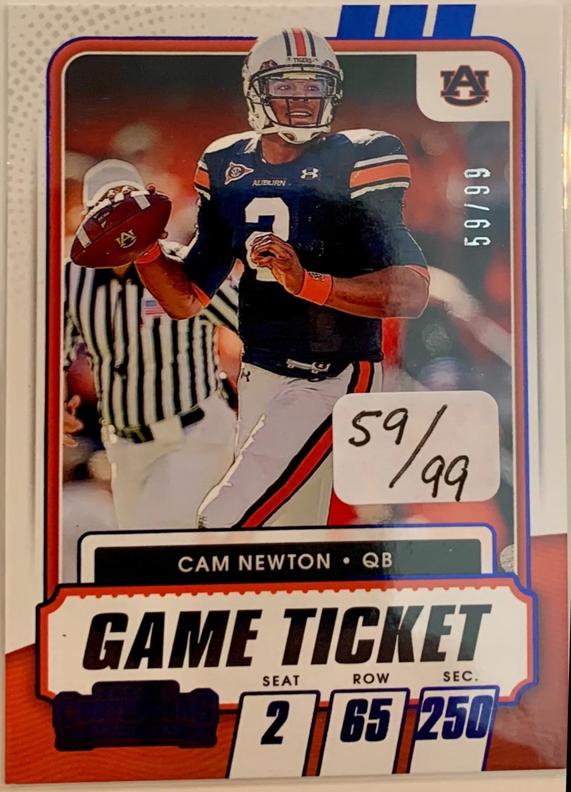 Cam Newton [Blue] #23
