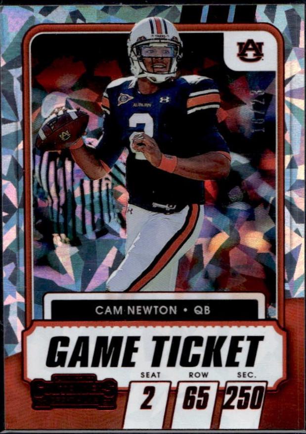 Cam Newton [Red Cracked Ice] #23