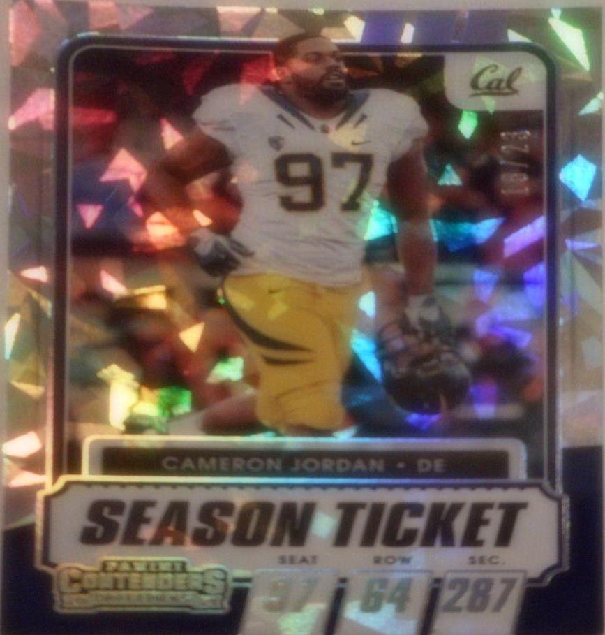 Cameron Jordan [Cracked Ice Ticket] #86