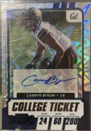 Camryn Bynum [Autograph Blue Explosion] #233