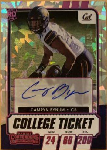 Camryn Bynum [Autograph Pink Cracked Ice] #233