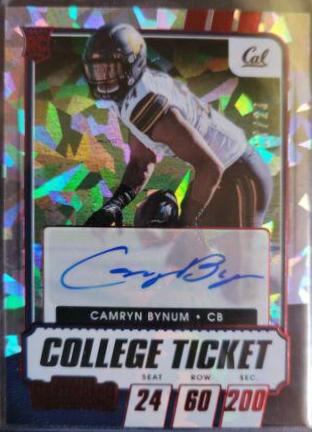 Camryn Bynum [Autograph Red Cracked Ice] #233