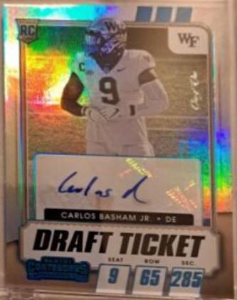 Carlos 'Boogie' Basham [Autograph Blue] #158