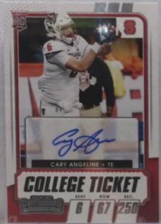 Cary Angeline [Autograph Blue] #175