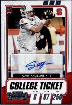 Cary Angeline [Autograph Campus Ticket] #175