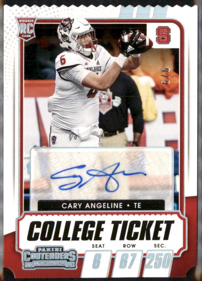 Cary Angeline [Autograph Stub] #175