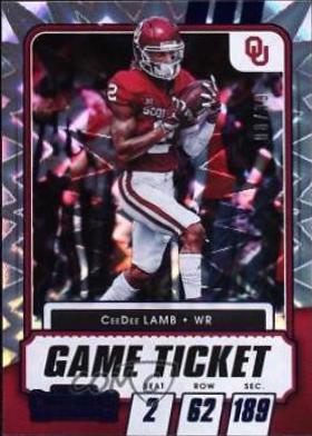 CeeDee Lamb [Blue Explosion] #44
