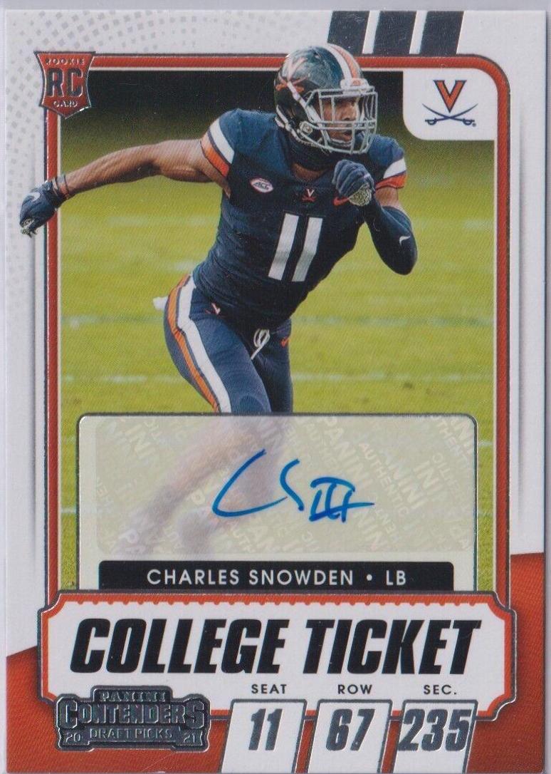 Charles Snowden [Autograph Campus Ticket] #179