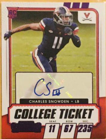 Charles Snowden [Autograph Purple] #179