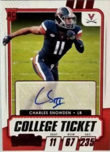 Charles Snowden [Autograph Red] #179
