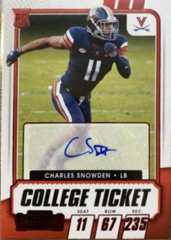 Charles Snowden [Autograph] #179