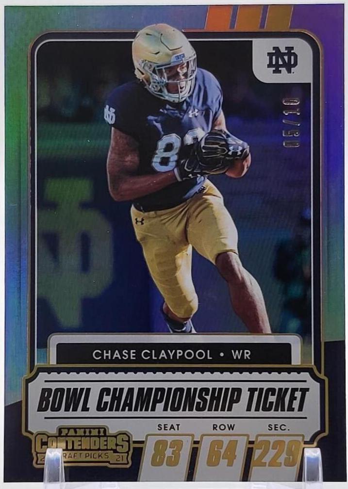 Chase Claypool [Bowl Championship Ticket] #46
