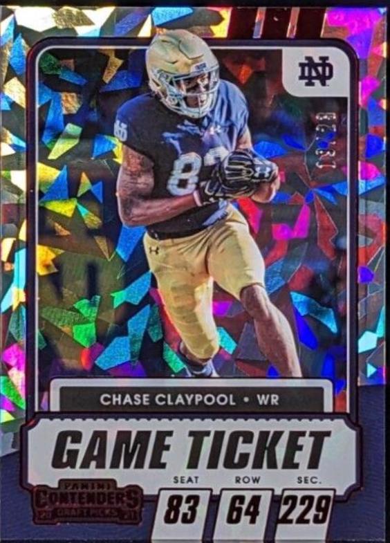 Chase Claypool [Cracked Ice Ticket] #46