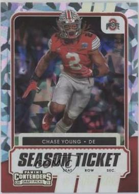 Chase Young [Cracked Ice Ticket] #82