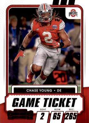 Chase Young [Red Zone Ticket] #82