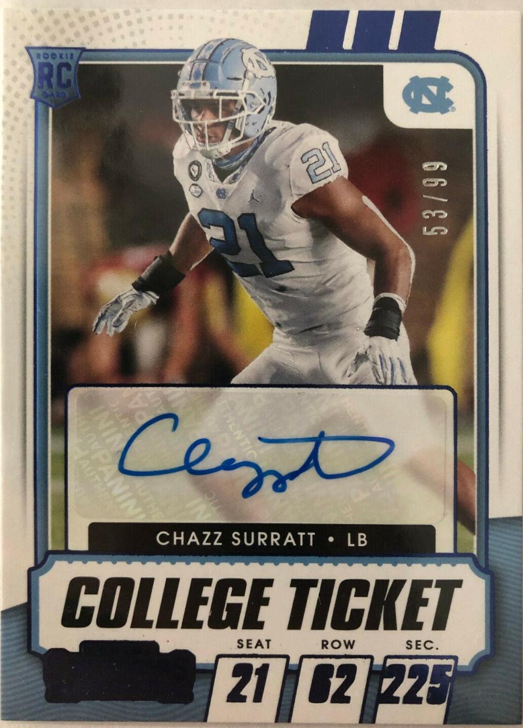Chazz Surratt [Autograph Blue] #205