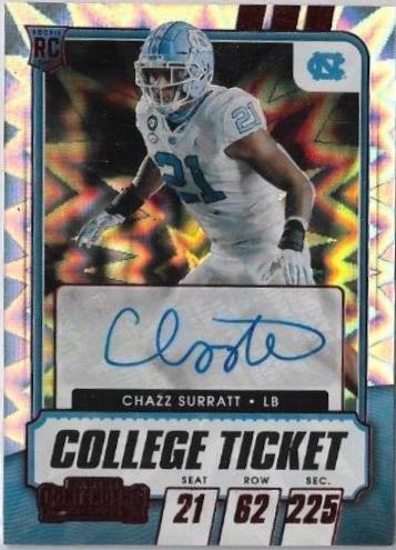 Chazz Surratt [Autograph Red Explosion] #205