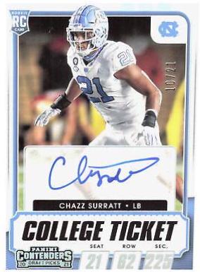Chazz Surratt [Autograph Stub] #205