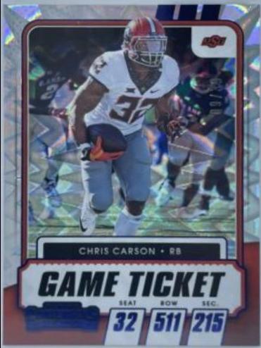 Chris Carson [Blue Explosion] #63