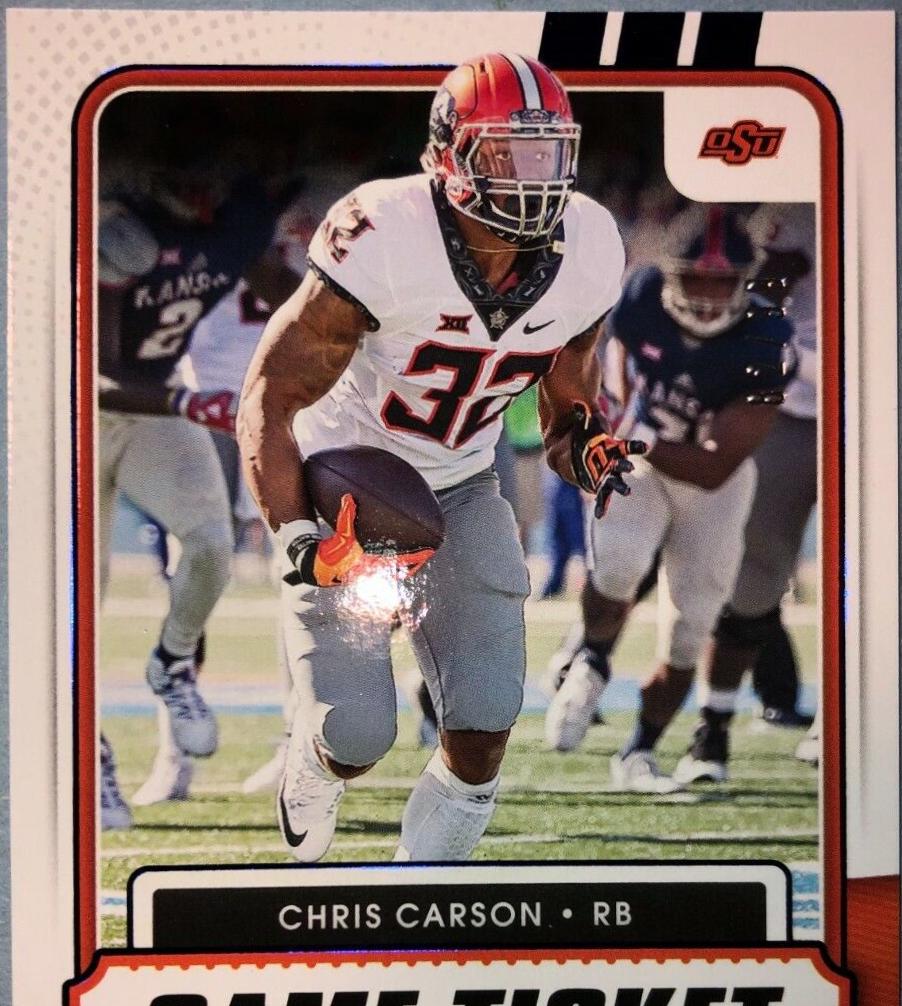Chris Carson [Blue] #63