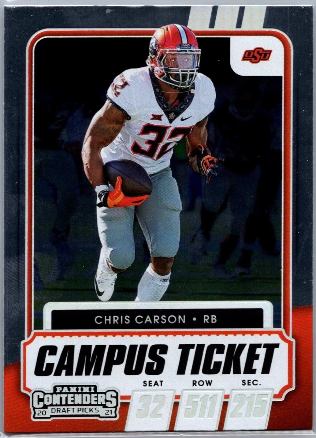 Chris Carson [Campus Ticket] #63