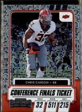 Chris Carson [Conference Finals Ticket] #63