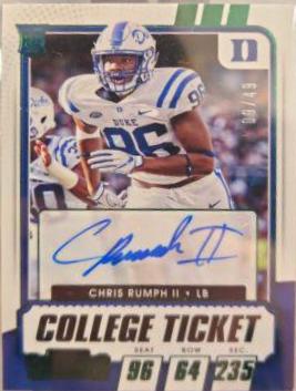 Chris Rumph II [Autograph Campus Ticket] #204