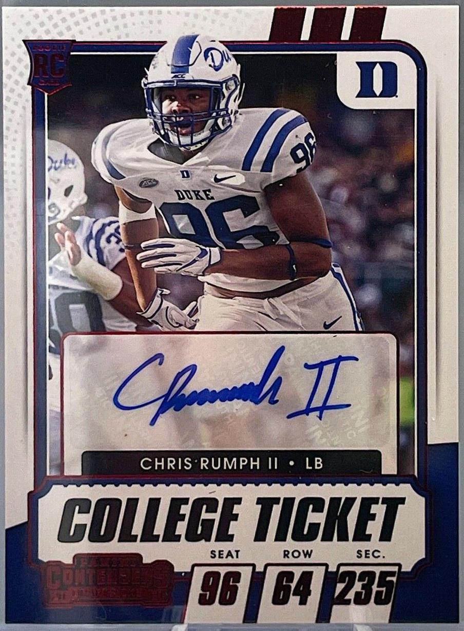 Chris Rumph II [Autograph Red] #204