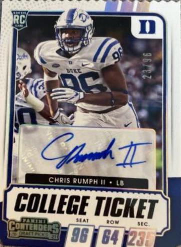 Chris Rumph II [Autograph Stub] #204