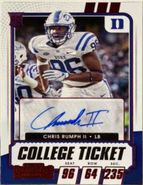 Chris Rumph II [Autograph] #204