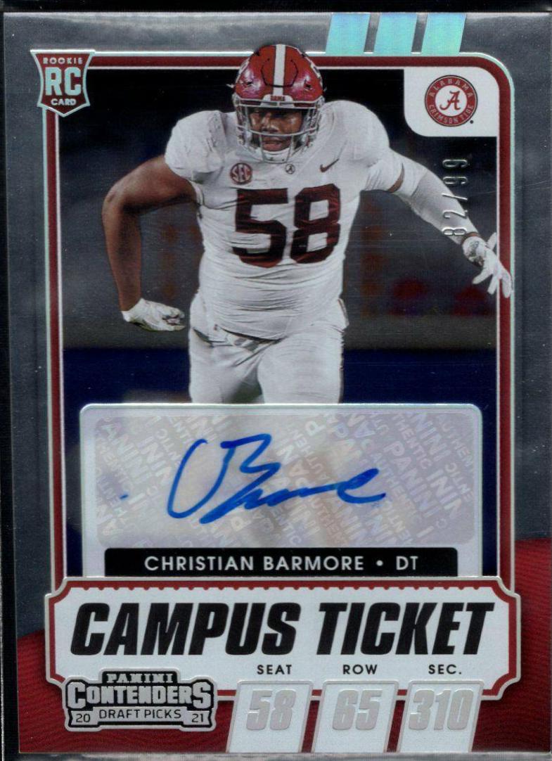 Christian Barmore [Autograph Campus Ticket] #199