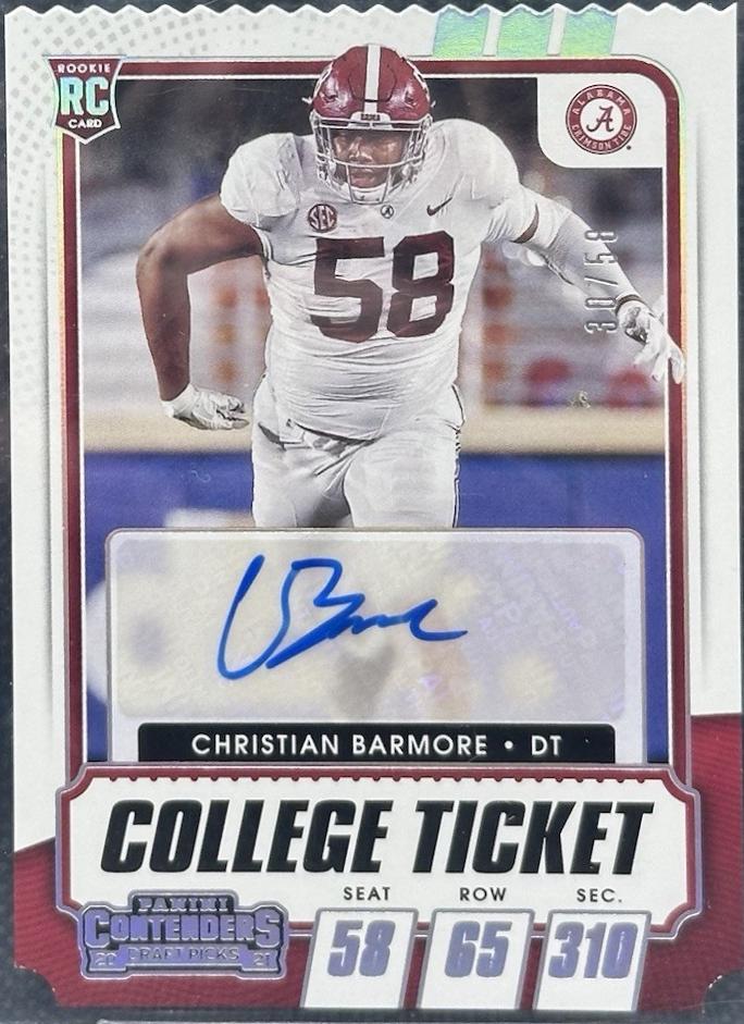 Christian Barmore [Autograph Stub] #199