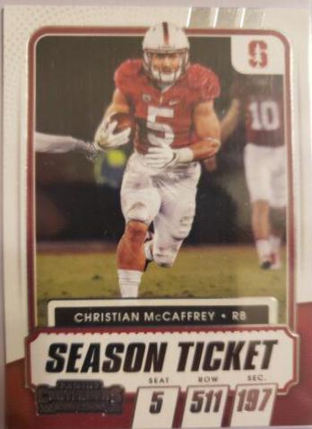 Christian McCaffrey [Conference Ticket] #60