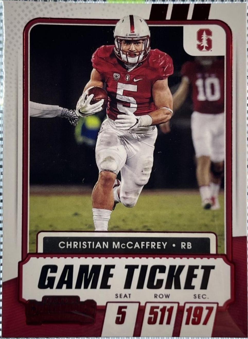 Christian McCaffrey [Red Zone Ticket] #60